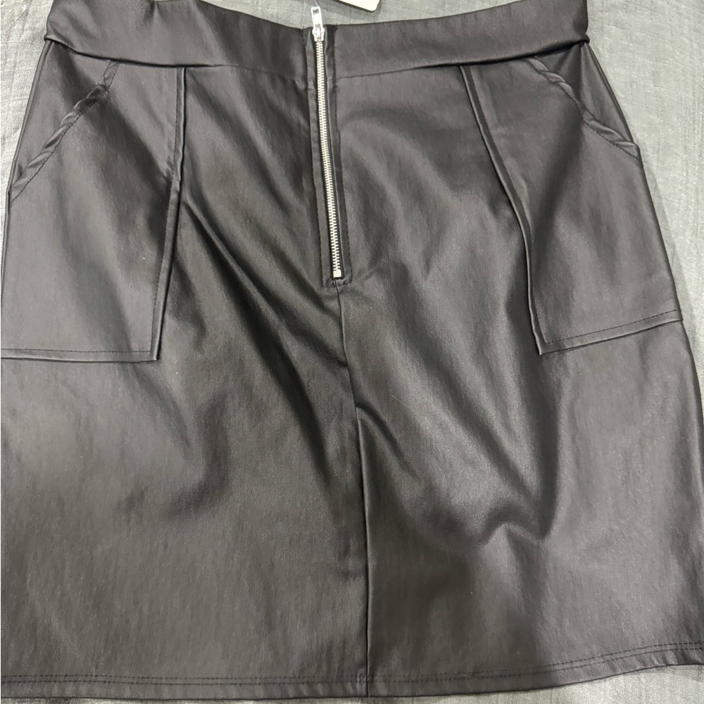 Faux leather